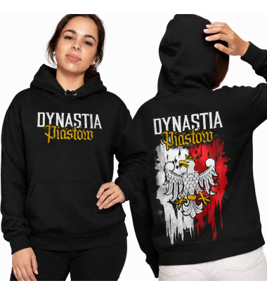 Damska bluza z kapturem DYNASTIA PIASTÓW